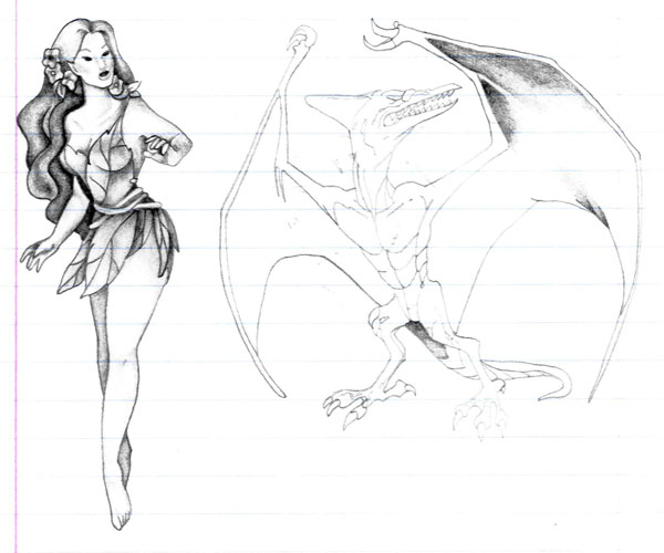 AD&D Tracings