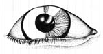 Pointilism Eye Doodle